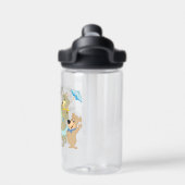 Yogi Beer en vrienden warm welkom Waterfles (Achterkant)