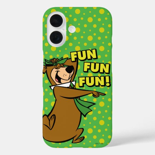 Yogi Beer Fun Fun Fun Case-Mate iPhone Case (Achterkant)