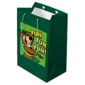 Yogi Beer Fun Fun Fun Medium Cadeauzakje (Achterkant Gekanteld)