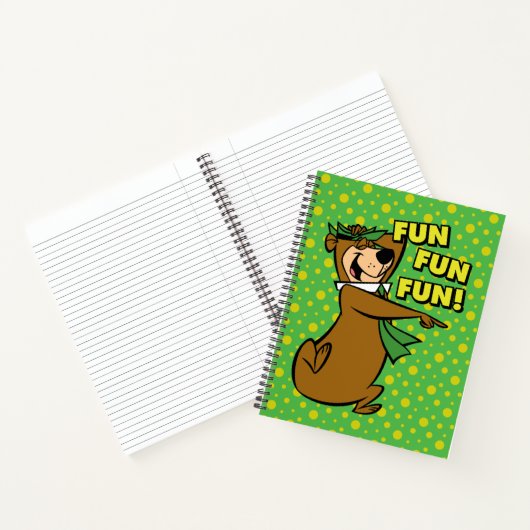 Yogi Beer Fun Fun Fun Notitieboek (Binnen)