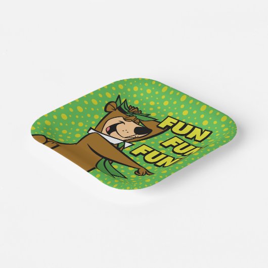 Yogi Beer Fun Fun Fun Papieren Bordje (Gebogen)