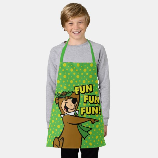 Yogi Beer Fun Fun Fun Schort (Gedragen)