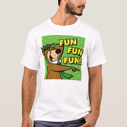 Yogi Beer Fun Fun Fun T-shirt (Voorkant)