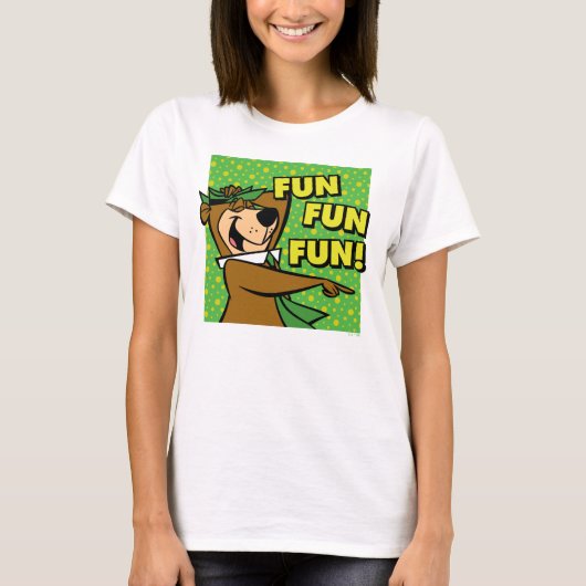 Yogi Beer Fun Fun Fun T-shirt (Voorkant)