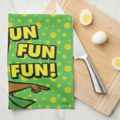 Yogi Beer Fun Fun Fun Theedoek (Quarter Fold)