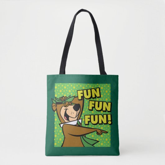 Yogi Beer Fun Fun Fun Tote Bag (Voorkant)