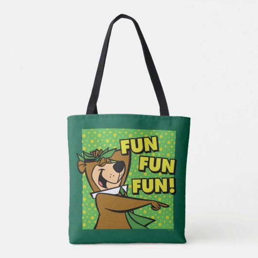 Yogi Beer Fun Fun Fun Tote Bag (Achterkant)