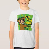Yogi Beer Fun Fun Fun Tri-Blend Shirt (Voorkant)