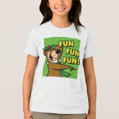 Yogi Beer Fun Fun Fun Tri-Blend Shirt (Voorkant)