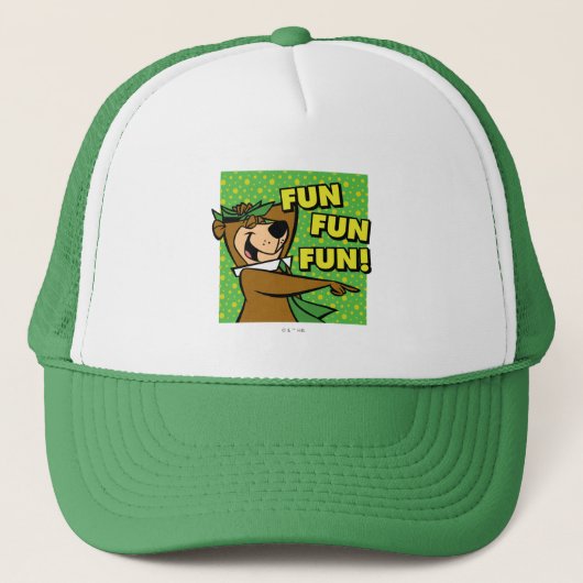 Yogi Beer Fun Fun Fun Trucker Pet (Voorkant)
