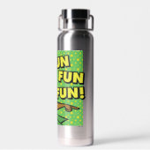 Yogi Beer Fun Fun Fun Waterfles (Achterkant)