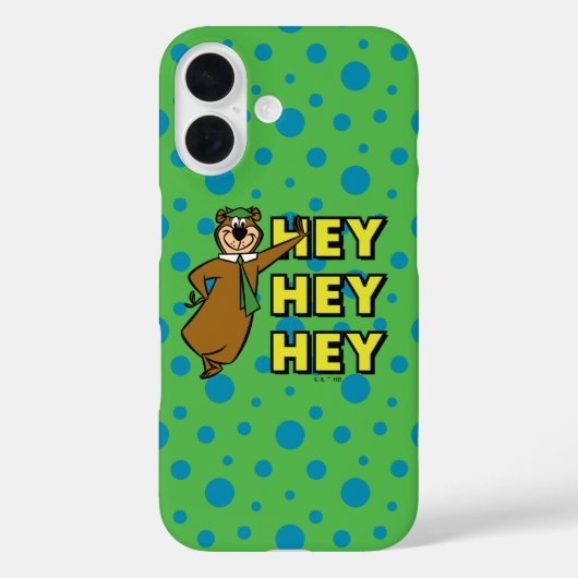 Yogi Beer Hey Hey Hey Hey Case-Mate iPhone Case (Achterkant)