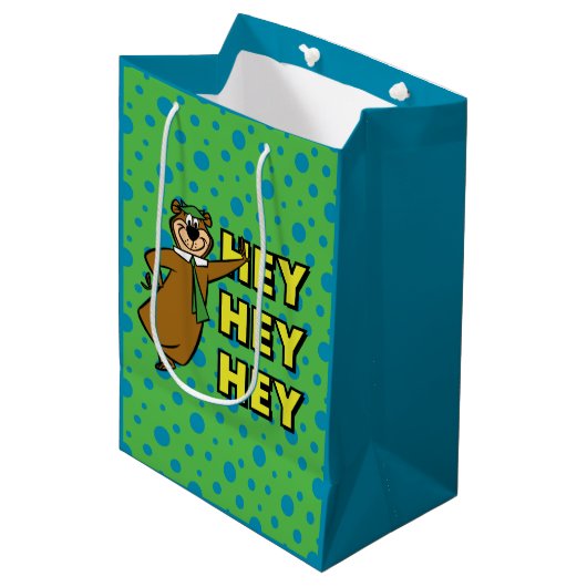 Yogi Beer Hey Hey Hey Hey Medium Cadeauzakje (Voorkant Gekanteld)