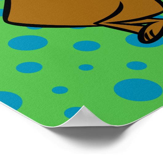 Yogi Beer Hey Hey Hey Hey Poster (Hoek)