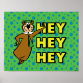 Yogi Beer Hey Hey Hey Hey Poster (Voorkant)