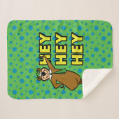 Yogi Beer Hey Hey Hey Hey Sherpa Deken (Voorkant (horizontaal))