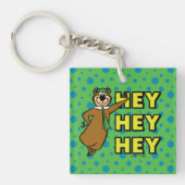 Yogi Beer Hey Hey Hey Hey Sleutelhanger (Voorkant)