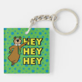 Yogi Beer Hey Hey Hey Hey Sleutelhanger (Achterkant)