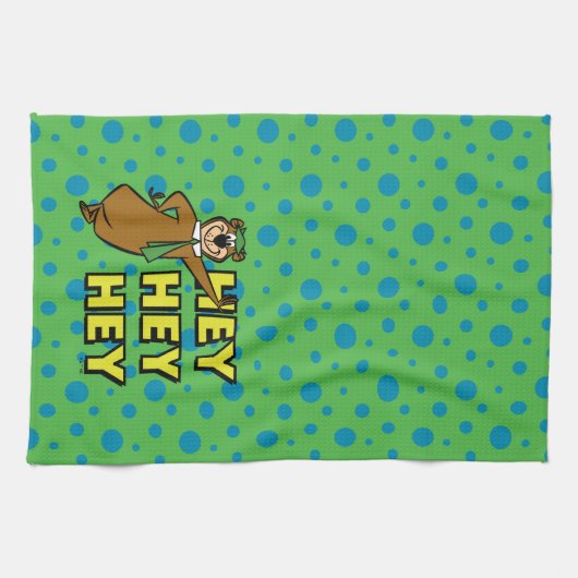 Yogi Beer Hey Hey Hey Hey Theedoek (Horizontaal)