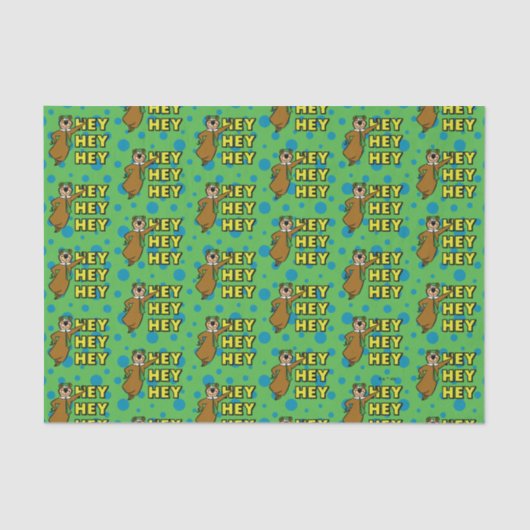 Yogi Beer Hey Hey Hey Hey Tissuepapier (Voorkant)