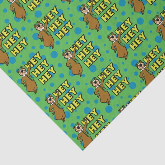 Yogi Beer Hey Hey Hey Hey Tissuepapier (Detail)