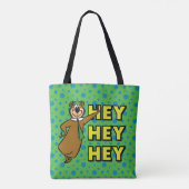 Yogi Beer Hey Hey Hey Hey Tote Bag (Achterkant)