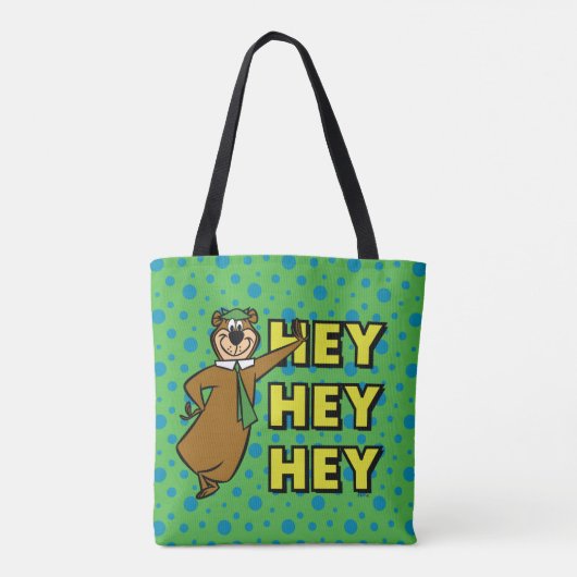 Yogi Beer Hey Hey Hey Hey Tote Bag (Achterkant)