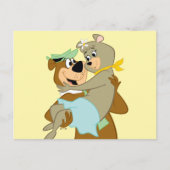 Yogi Beer met Cindy Beer Briefkaart (Voorkant)