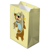Yogi Beer met Cindy Beer Medium Cadeauzakje (Achterkant Gekanteld)
