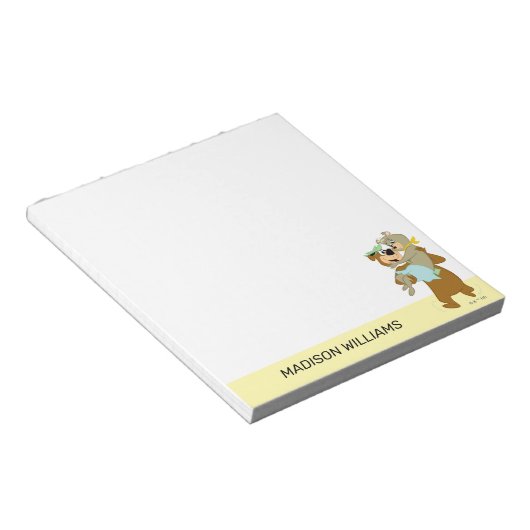 Yogi Beer met Cindy Beer Notitieblok (Schuin)