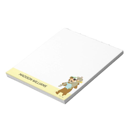 Yogi Beer met Cindy Beer Notitieblok (Linkerzijde)