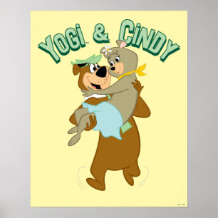 Yogi Beer met Cindy Beer Poster