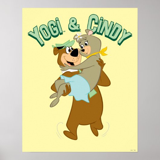 Yogi Beer met Cindy Beer Poster (Voorkant)