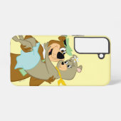 Yogi Beer met Cindy Beer Samsung Galaxy Hoesje (Achterkant horizontaal)