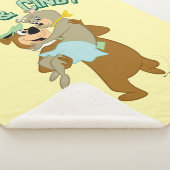 Yogi Beer met Cindy Beer Sherpa Deken (3/4)