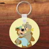 Yogi Beer met Cindy Beer Sleutelhanger (Achterkant)