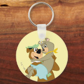 Yogi Beer met Cindy Beer Sleutelhanger (Voorkant)