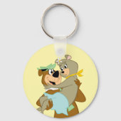 Yogi Beer met Cindy Beer Sleutelhanger (Achterkant)