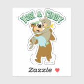 Yogi Beer met Cindy Beer Sticker (Vel)