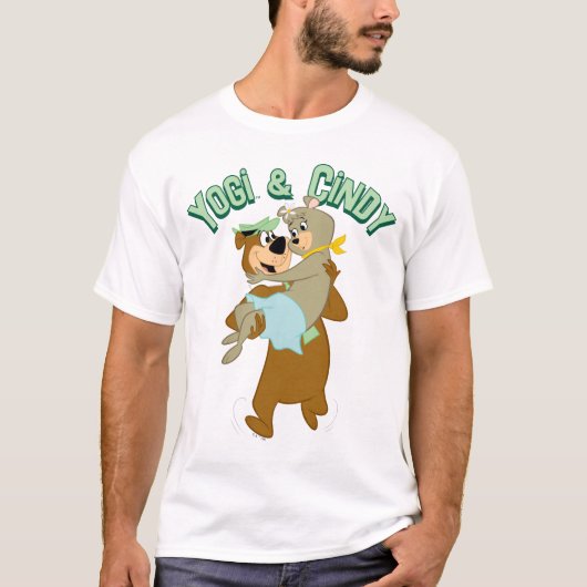 Yogi Beer met Cindy Beer T-shirt (Voorkant)