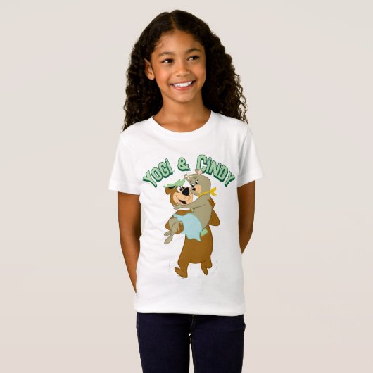 Yogi Beer met Cindy Beer T-shirt (Voorkant volledig)