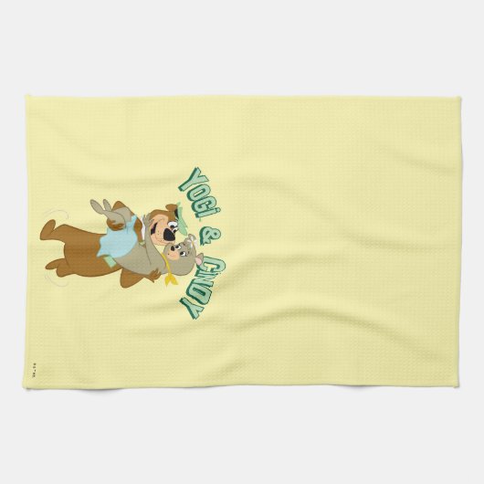 Yogi Beer met Cindy Beer Theedoek (Horizontaal)