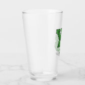 Yogi Beer met patroon Varsity Letters Glas (Rechts)