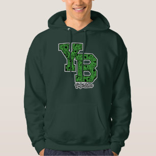 Yogi Beer met patroon Varsity Letters Hoodie