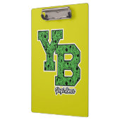 Yogi Beer met patroon Varsity Letters Klembord (Links)
