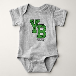 Yogi Beer met patroon Varsity Letters Romper