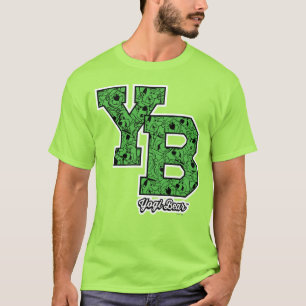 Yogi Beer met patroon Varsity Letters T-shirt