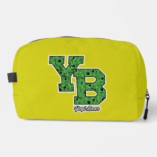 Yogi Beer met patroon Varsity Letters Toilettasje