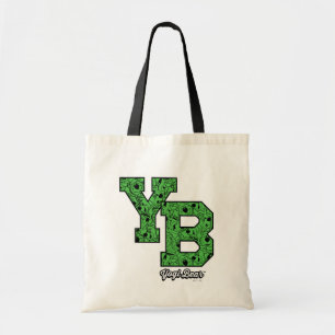 Yogi Beer met patroon Varsity Letters Tote Bag