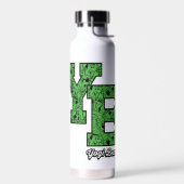 Yogi Beer met patroon Varsity Letters Waterfles (Links)